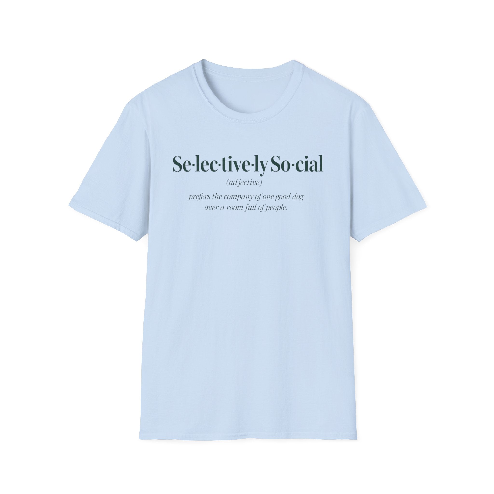 Selectively Social Battery T-Shirt