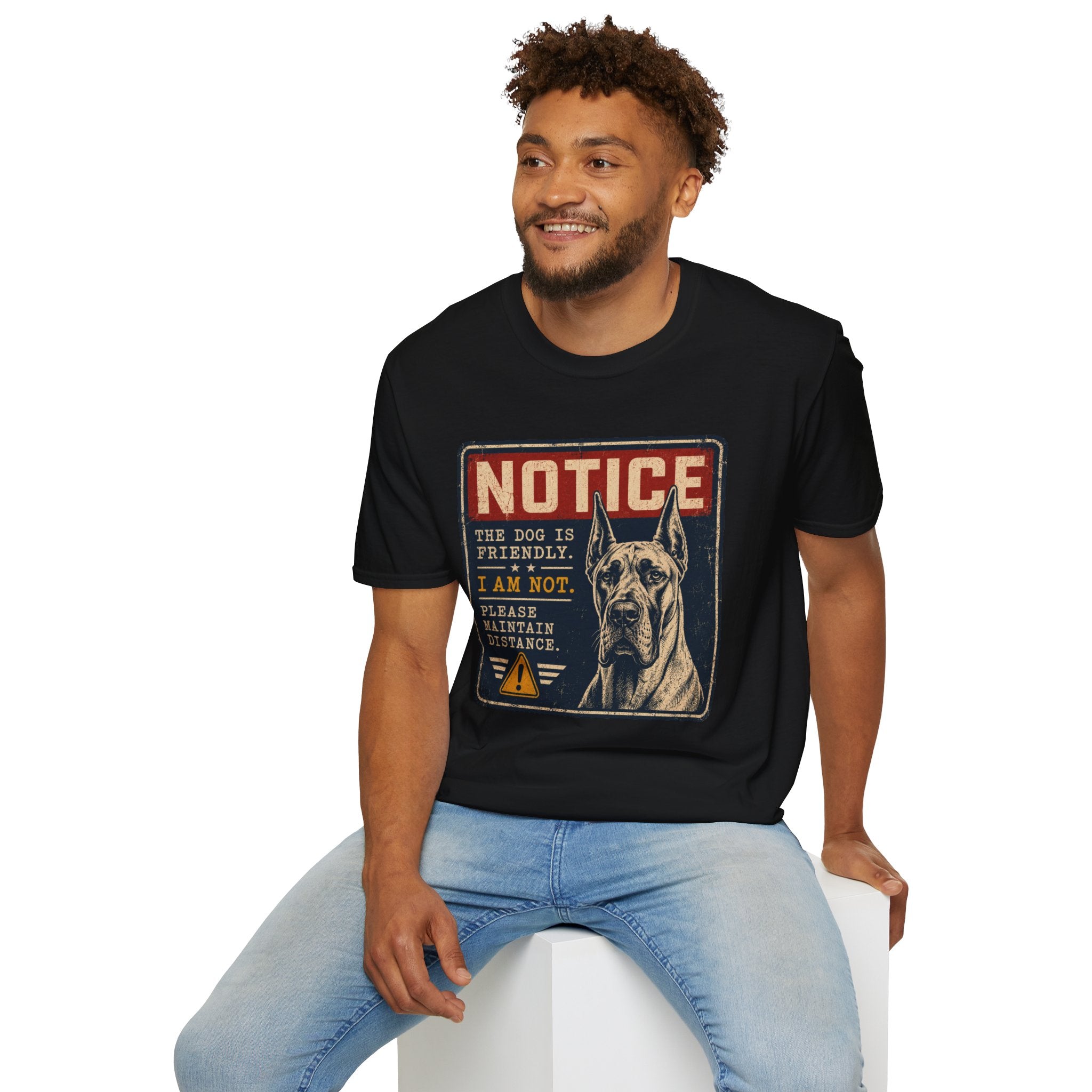 The Dog Is Friendly T-shirt