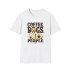Coffee. Dogs. No People. T-Shirt