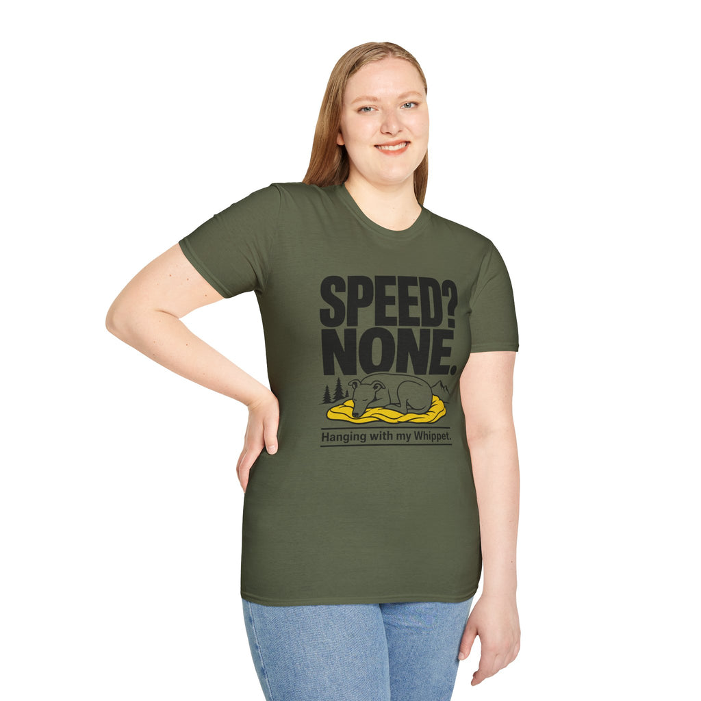 Speed? None. Whippet T‑Shirt