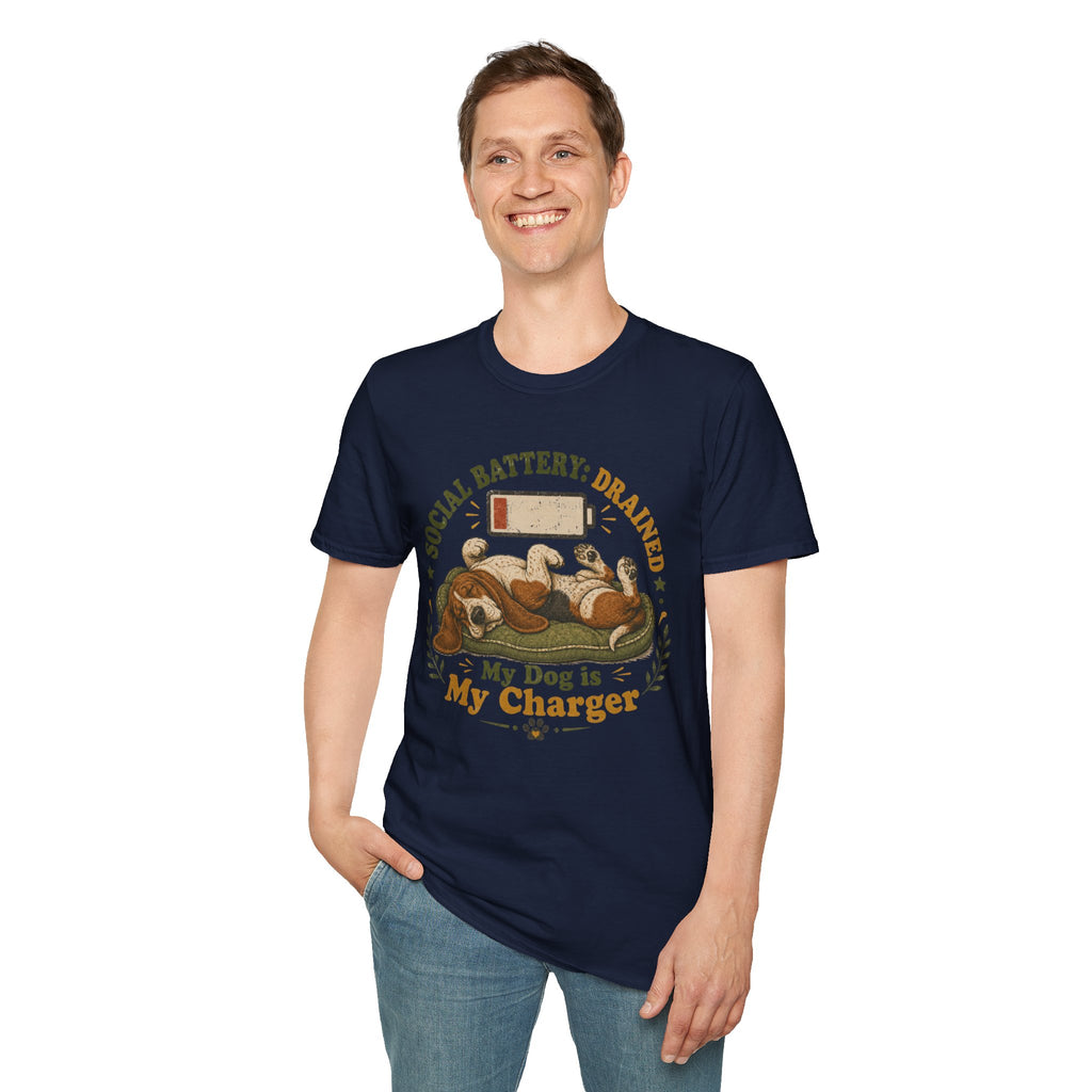 Social Battery Drained T‑Shirt