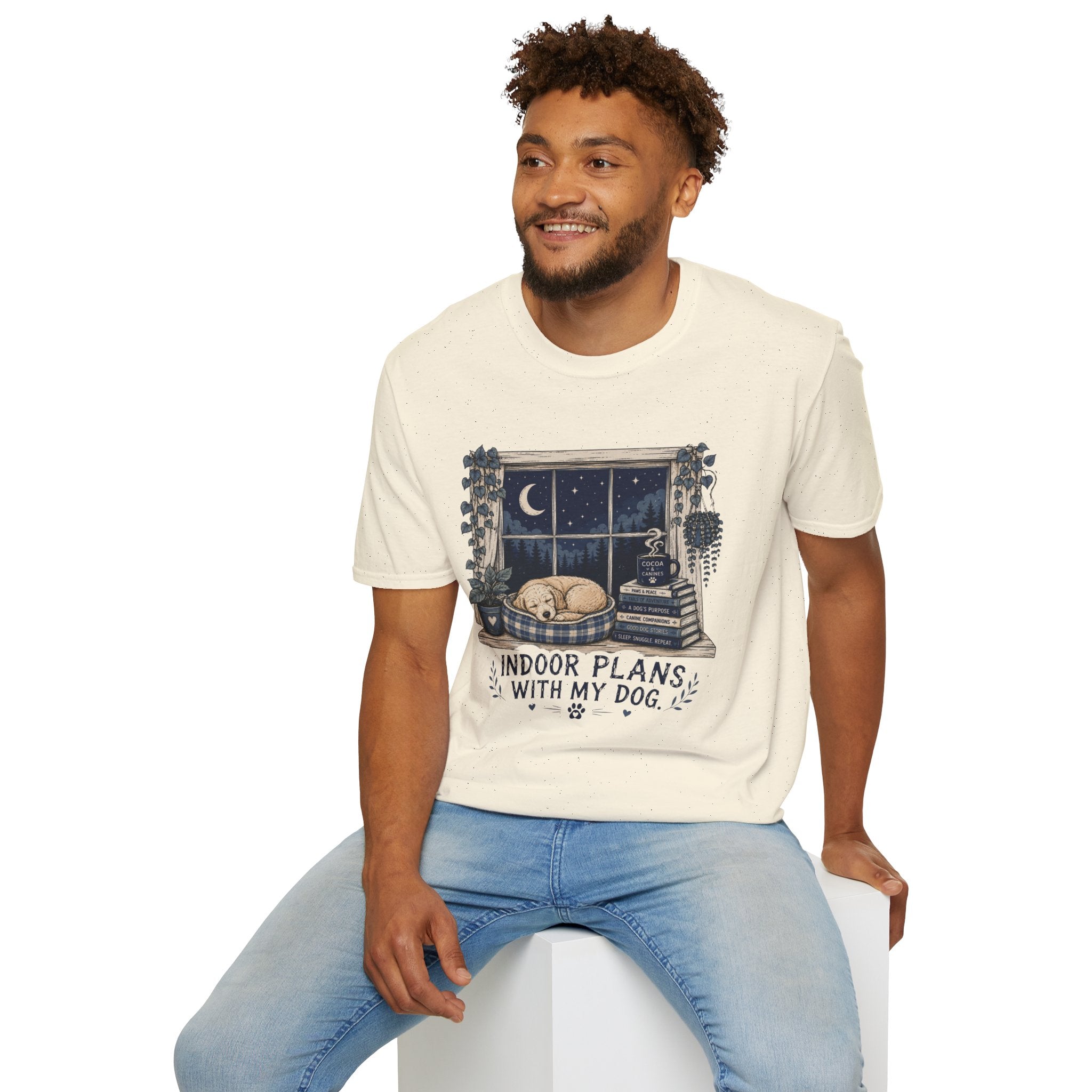 Indoor Plans With My Dog T-Shirt