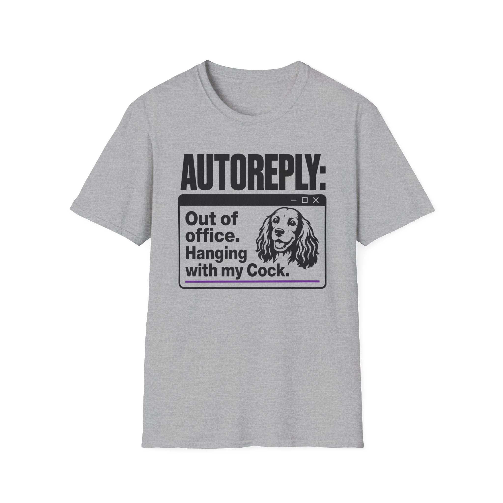 AUTOREPLY: Cock. T-shirt