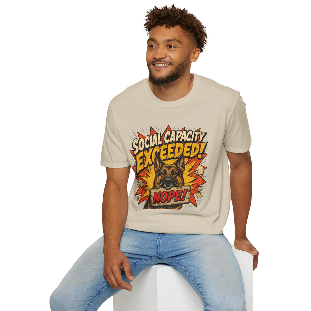 Social Capacity Exceeded T-Shirt