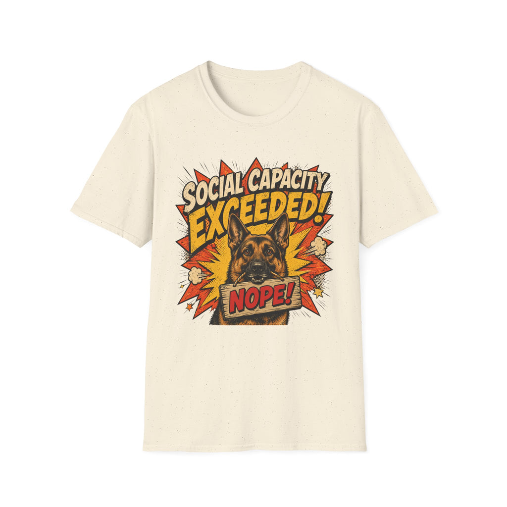 Social Capacity Exceeded T-Shirt