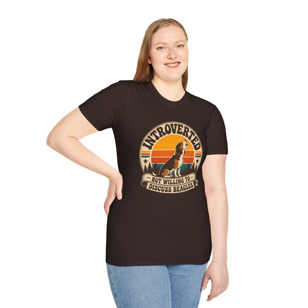 Willing to Discuss Beagles T-shirt