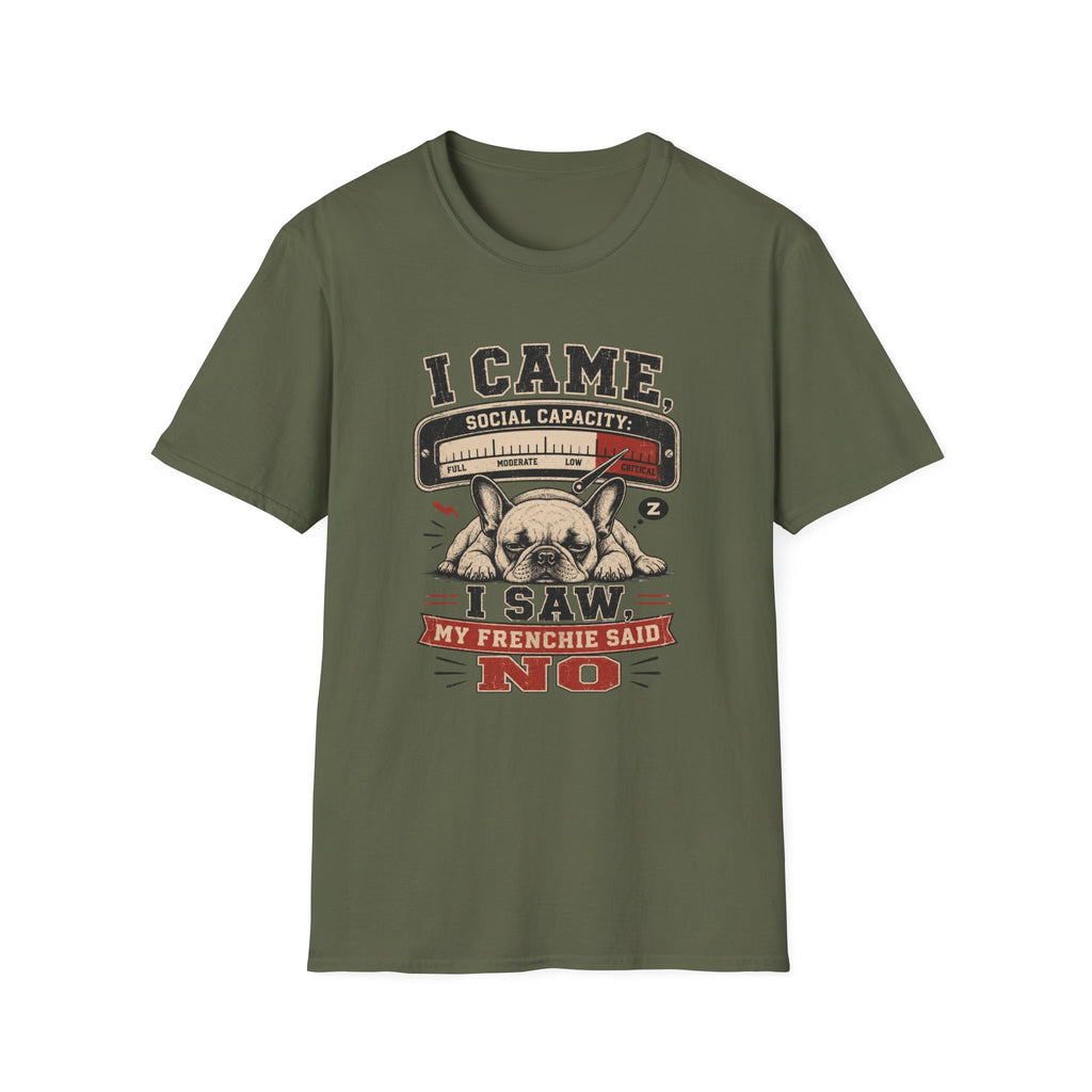 I Came I Saw Frenchie T-Shirt