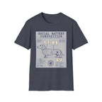 Social Battery Composition T-Shirt