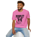"People?" Border Collie T-shirt