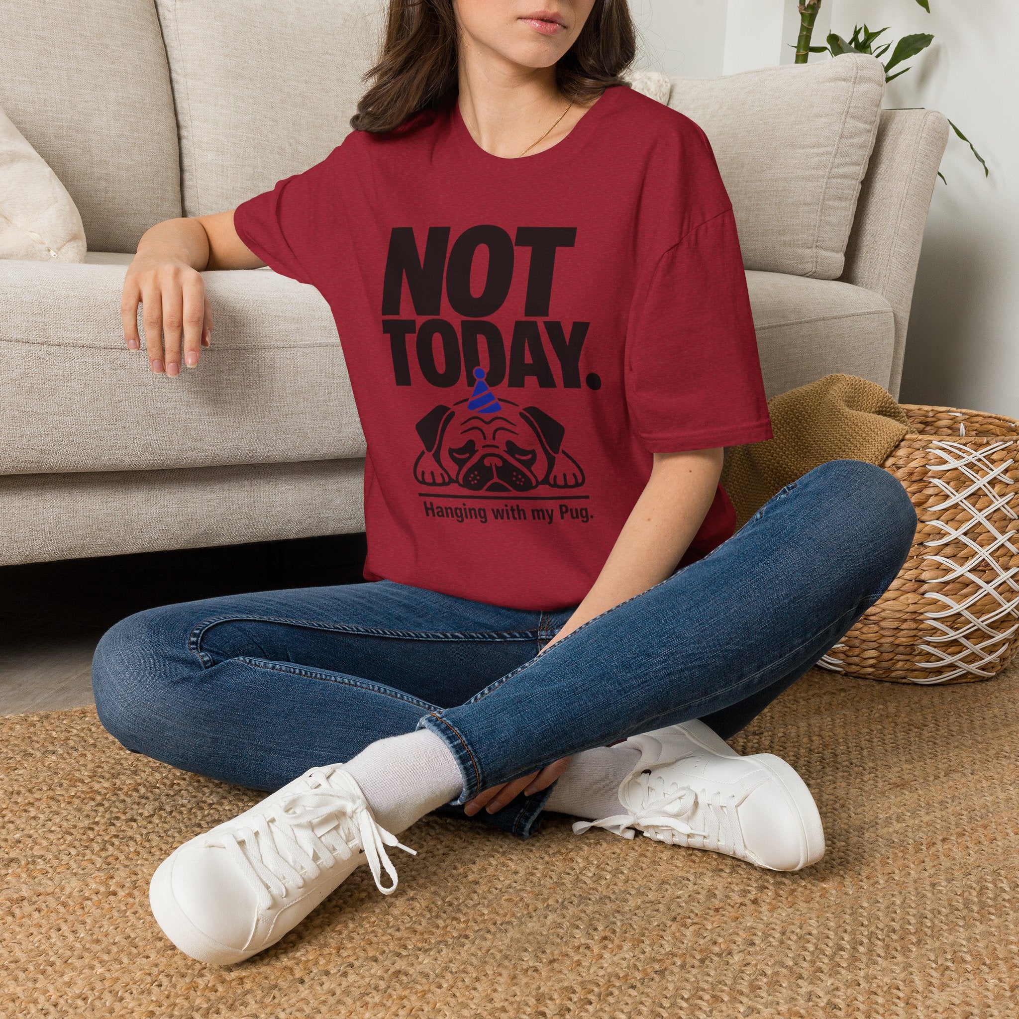 Not Today Pug T-Shirt