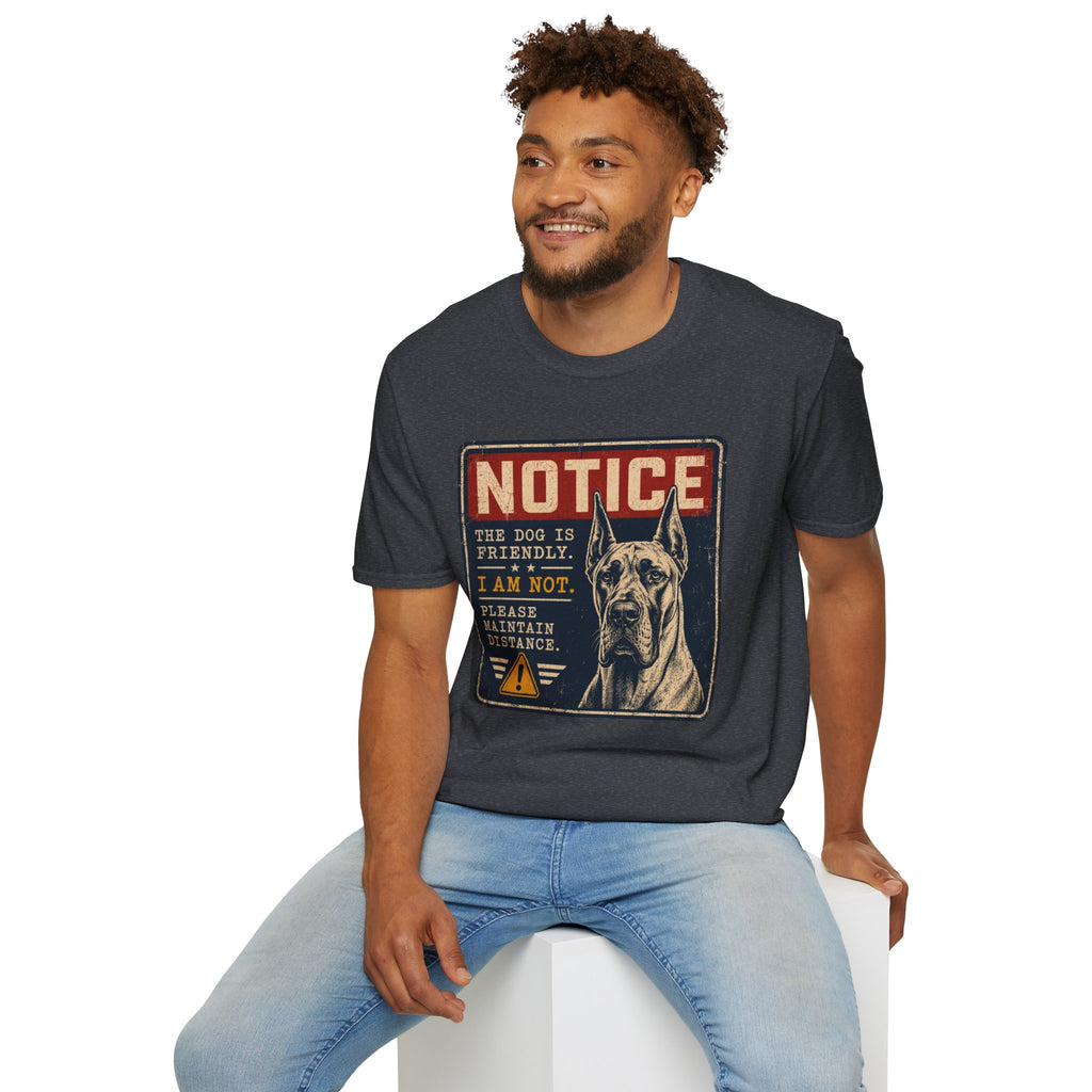 The Dog Is Friendly T-shirt