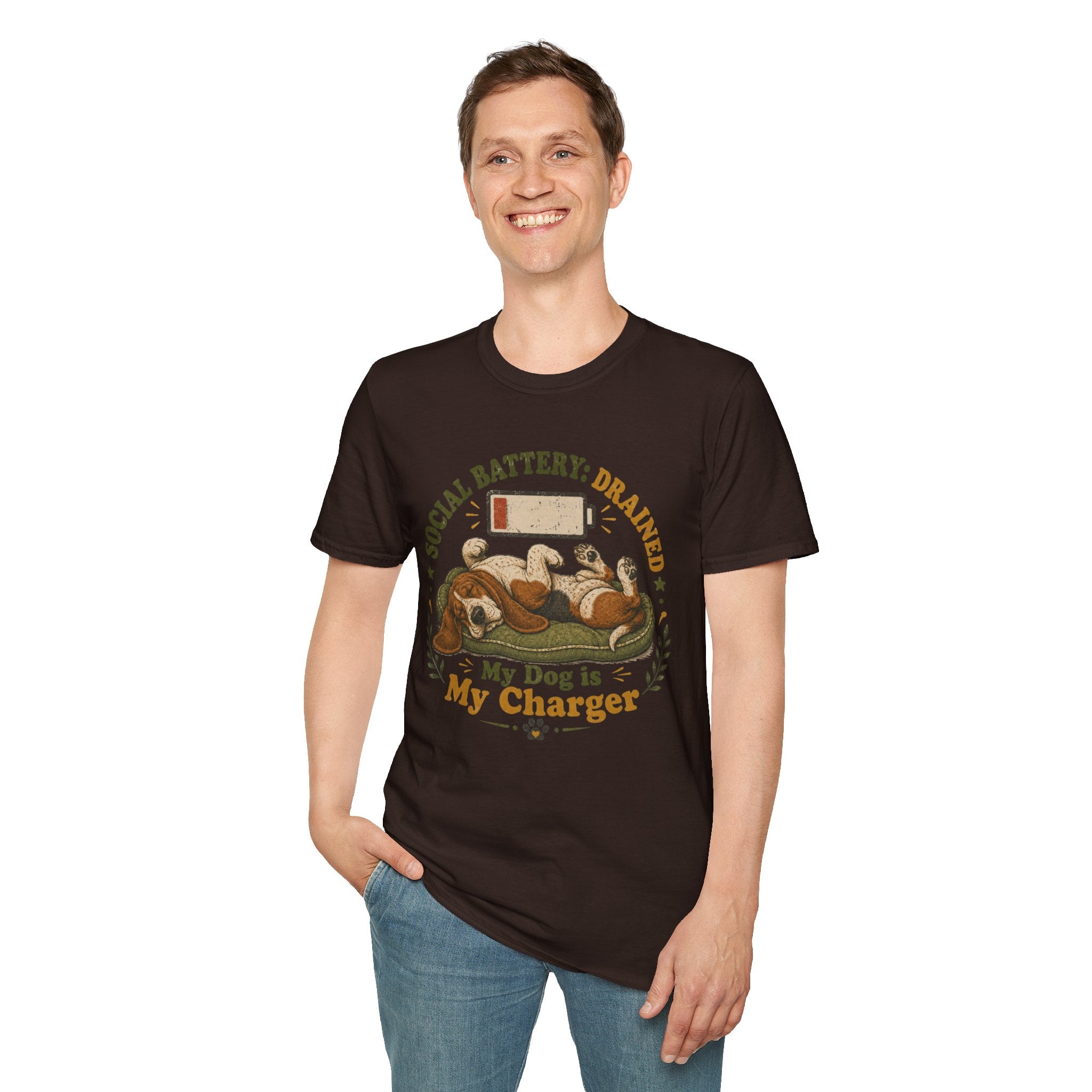 Social Battery Drained T‑Shirt