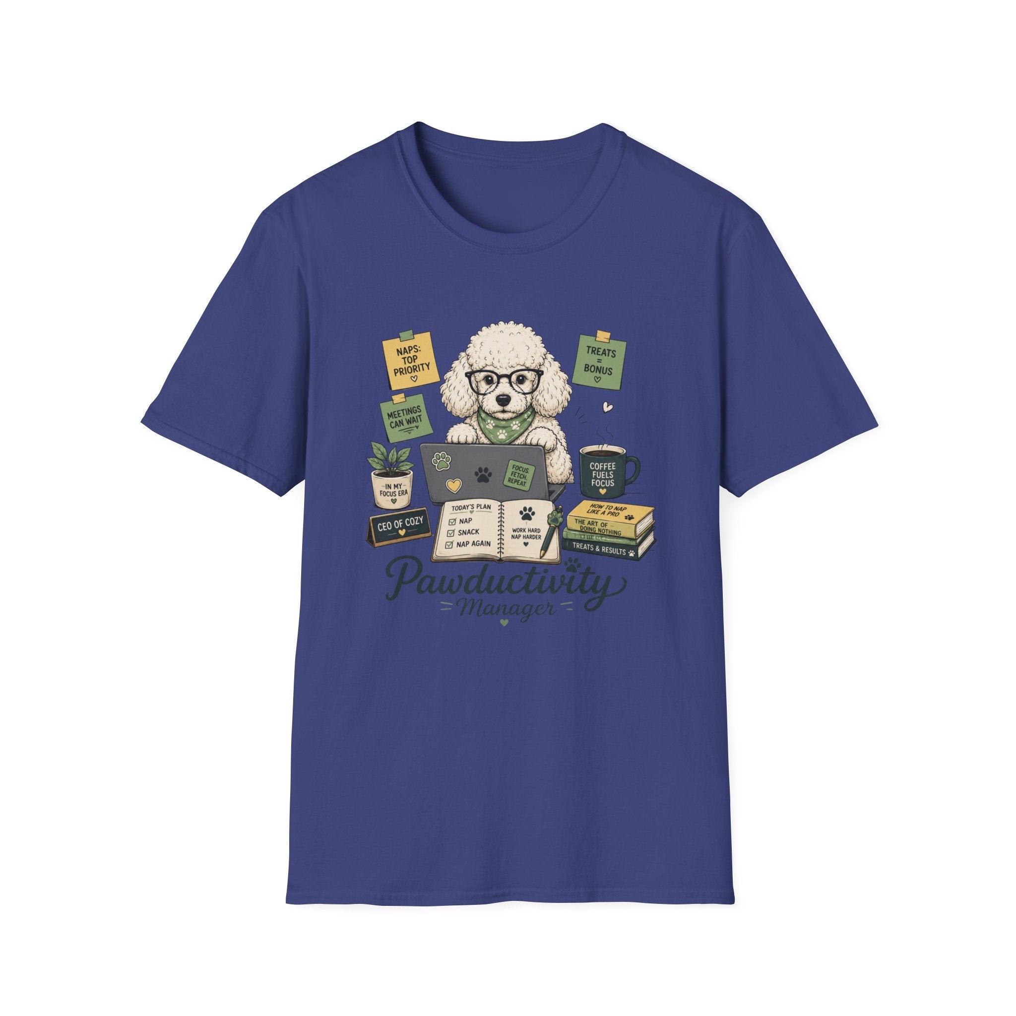 Pawdcutivity Poodle T-Shirt