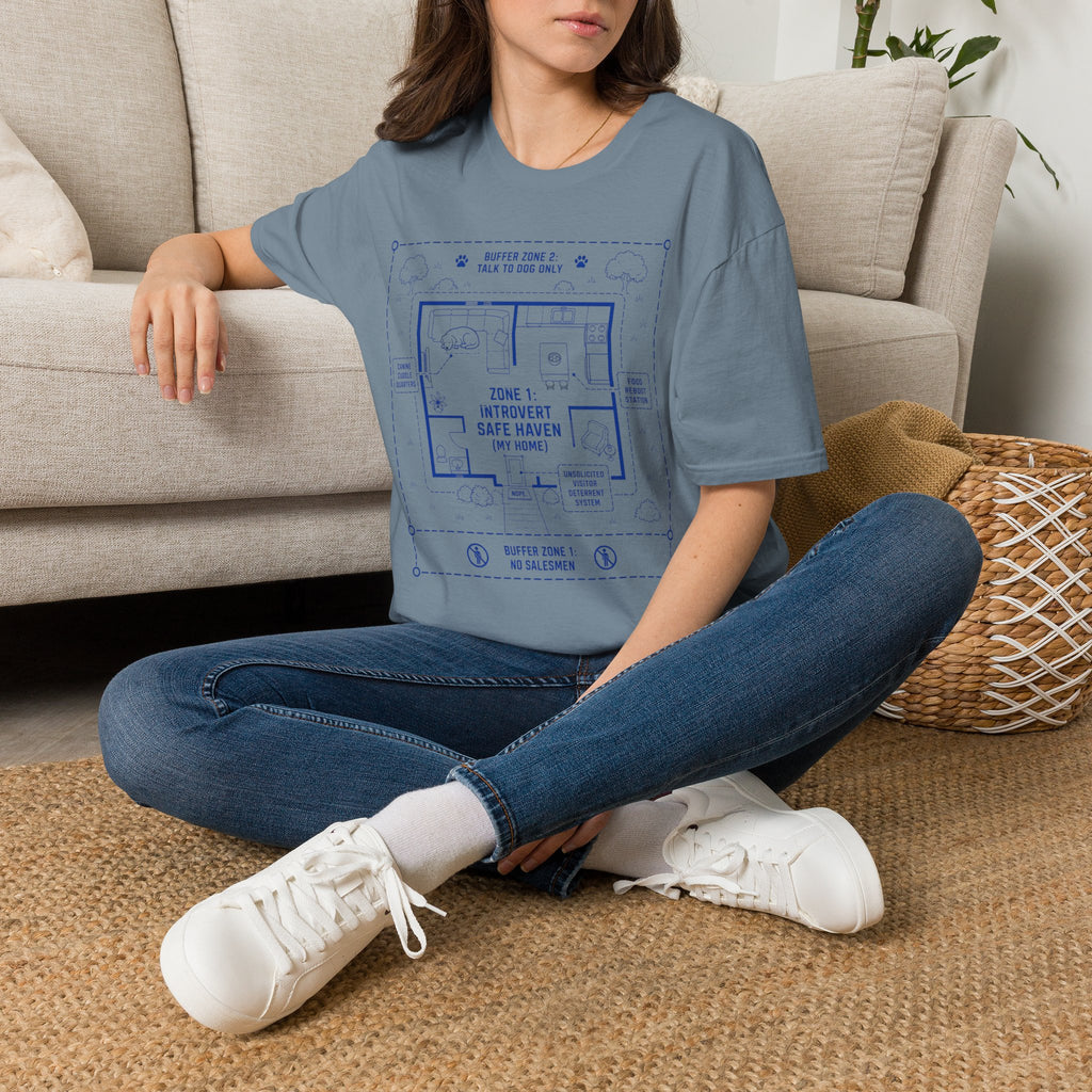 "Zone 1: Introvert Safe Haven" T-shirt