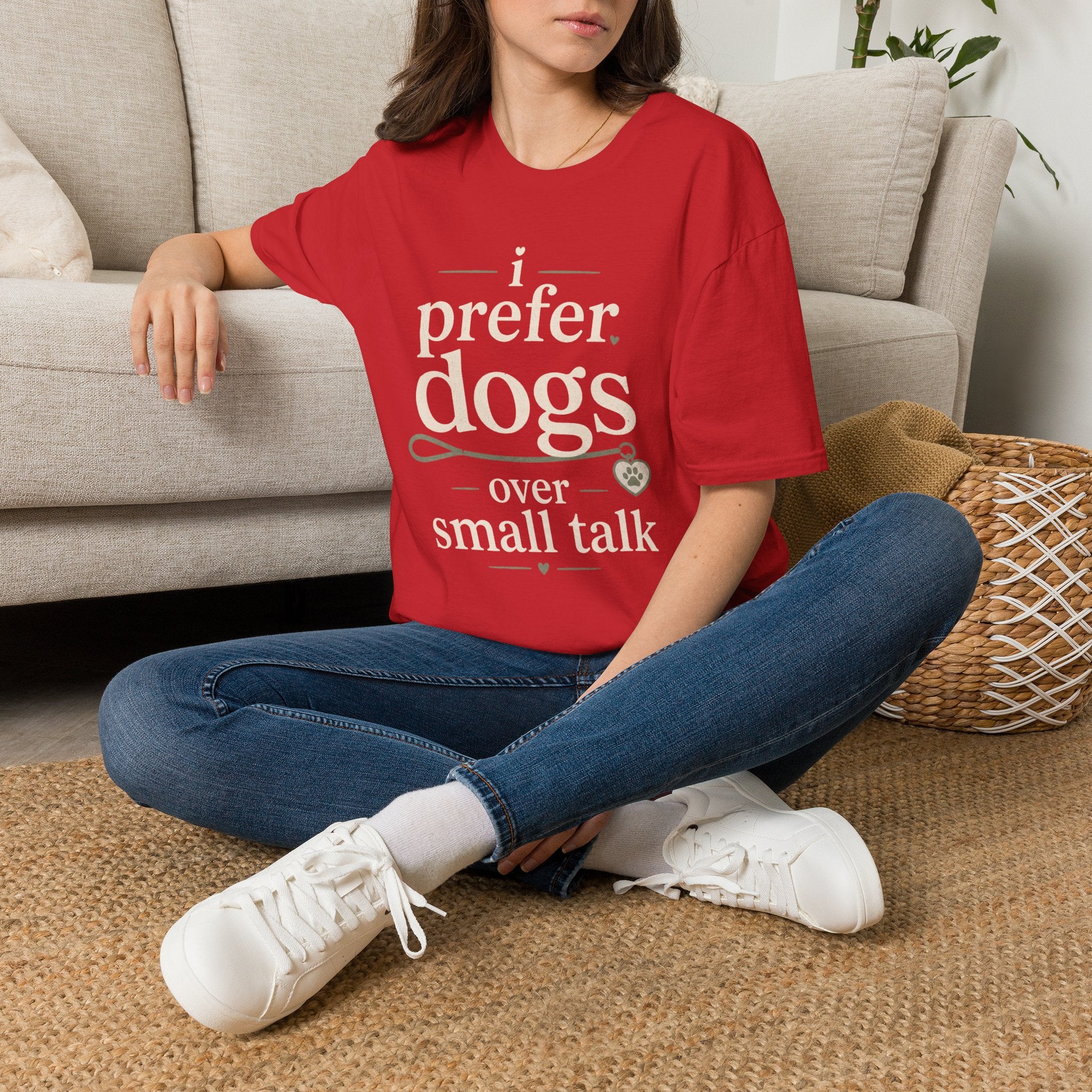I Prefer Dogs T-Shirt