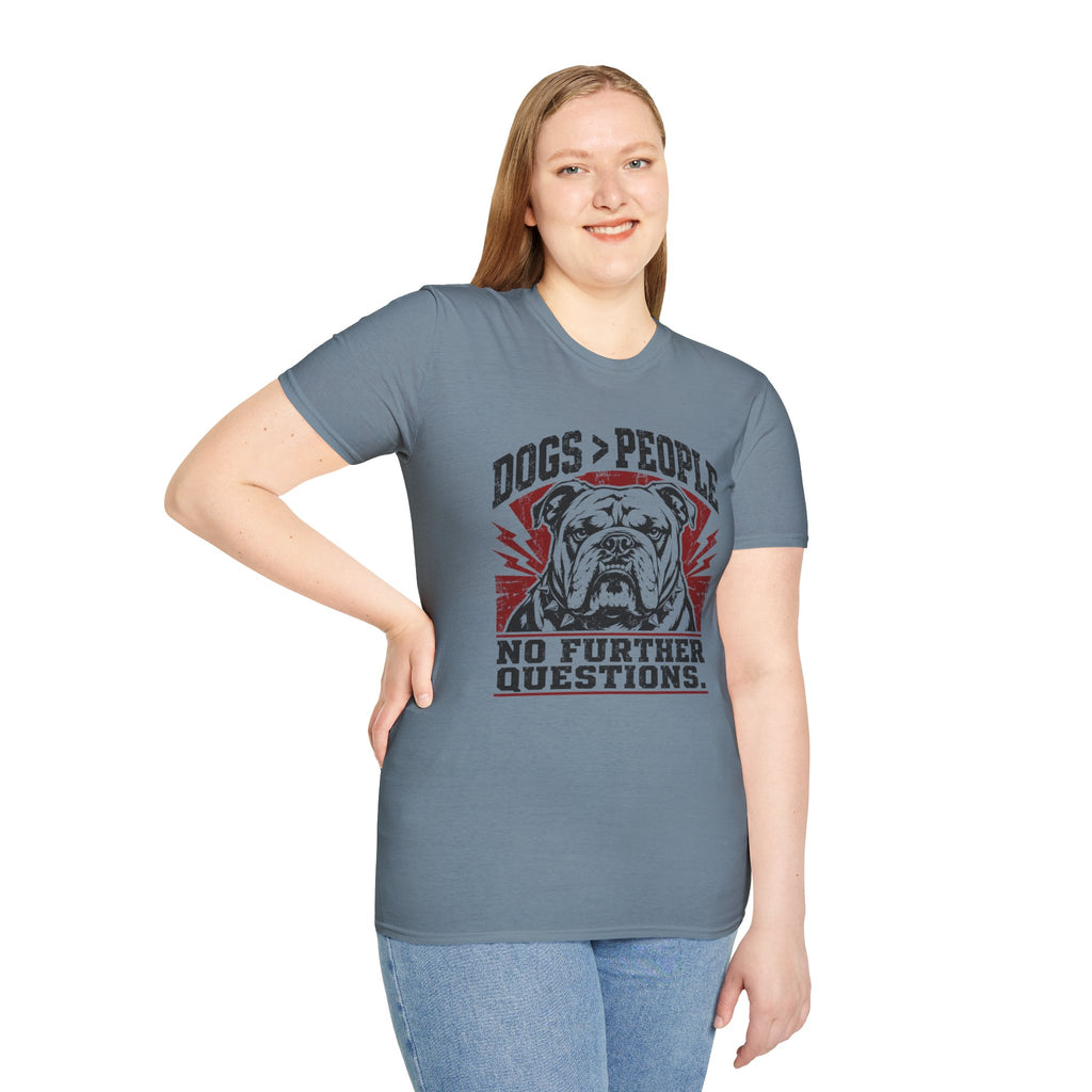 Dogs > People Bulldog T-Shirt