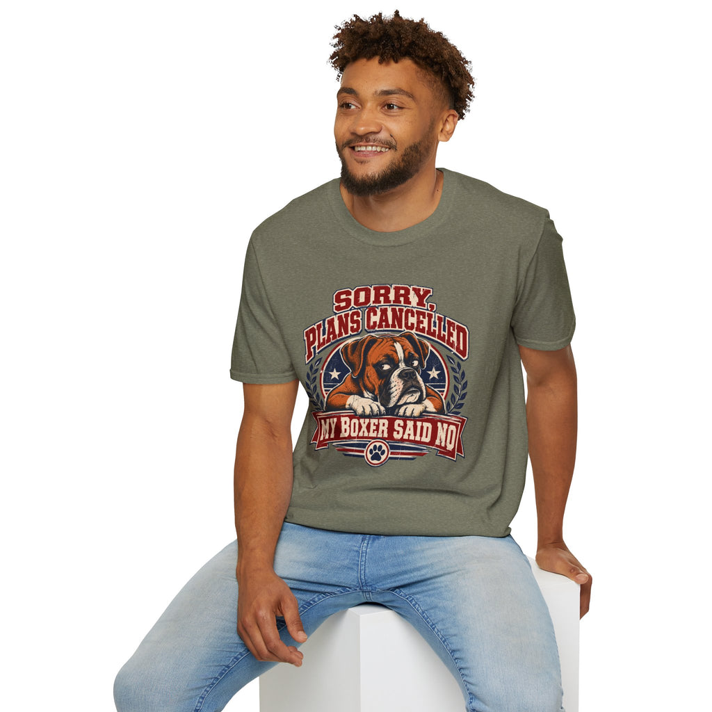 Plans Cancelled Boxer T-Shirt