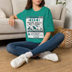 404: Social Skills Not Found T-shirt