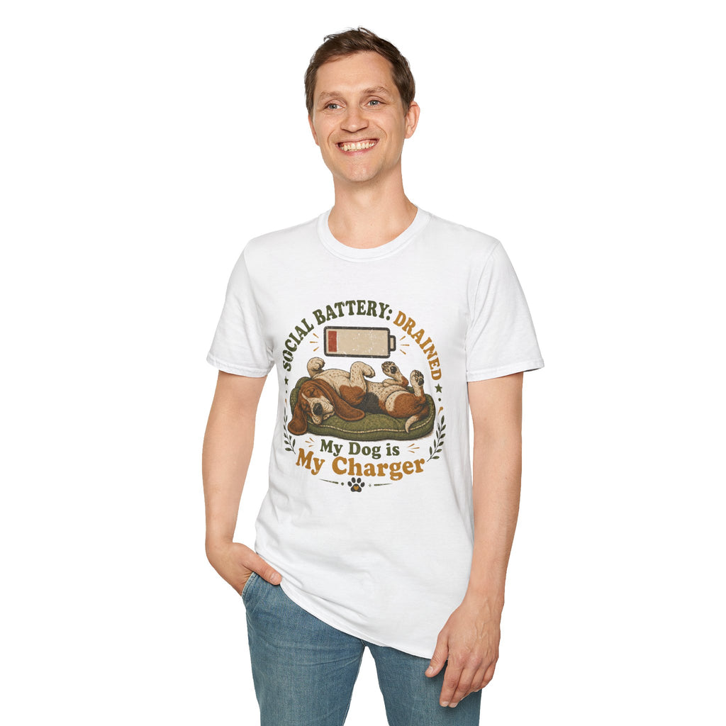 Social Battery Drained T‑Shirt