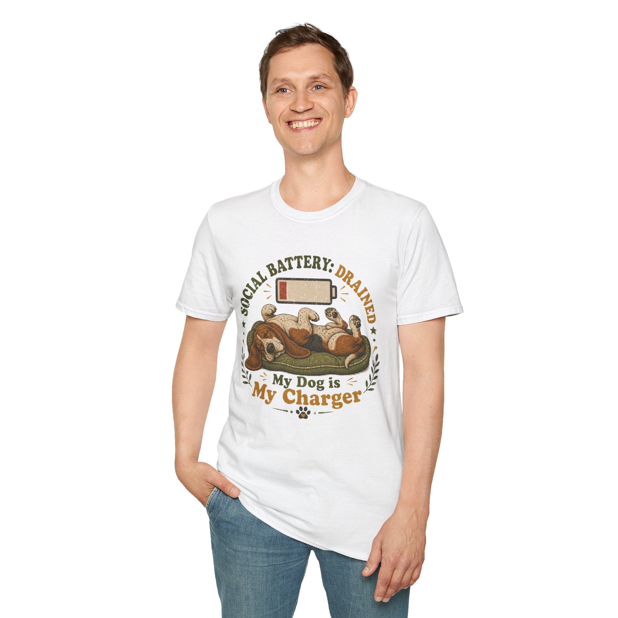 Social Battery Drained T‑Shirt