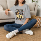 Coffee. Dogs. No People. T-Shirt
