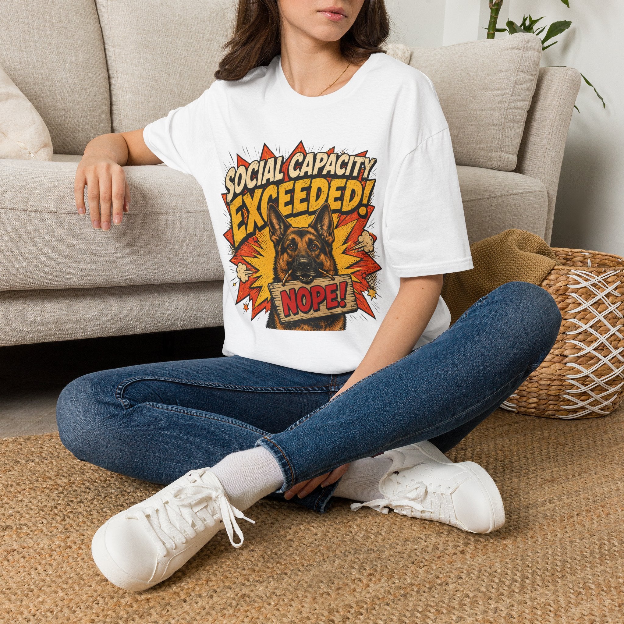 Social Capacity Exceeded T-Shirt