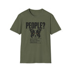 "People?" Border Collie T-shirt