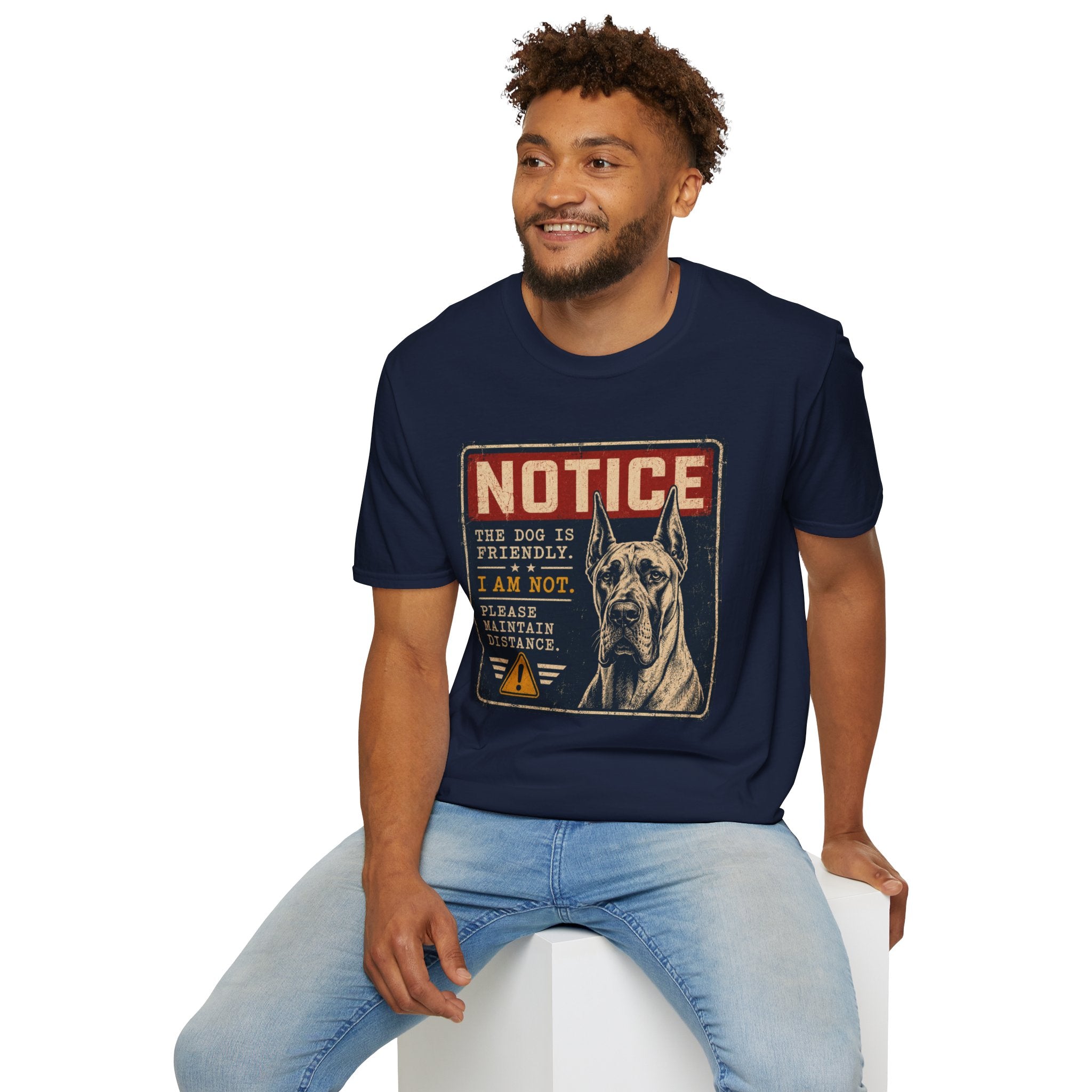 The Dog Is Friendly T-shirt