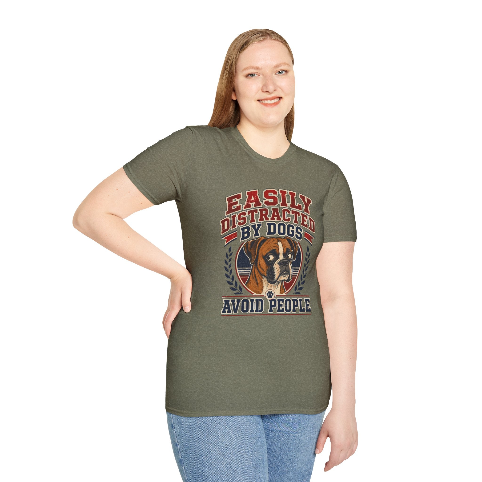 Easily Distracted By Dogs T-Shirt