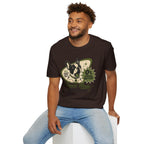 0% Social Battery French Bulldog T-shirt