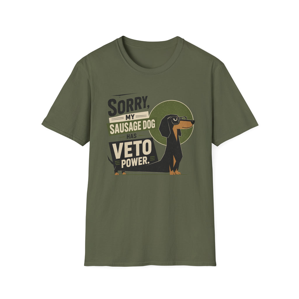 Sausage Dog Veto T-Shirt