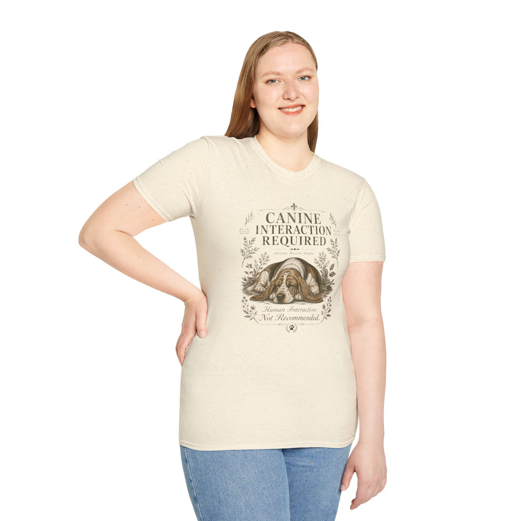 Canine Interaction Required T-Shirt