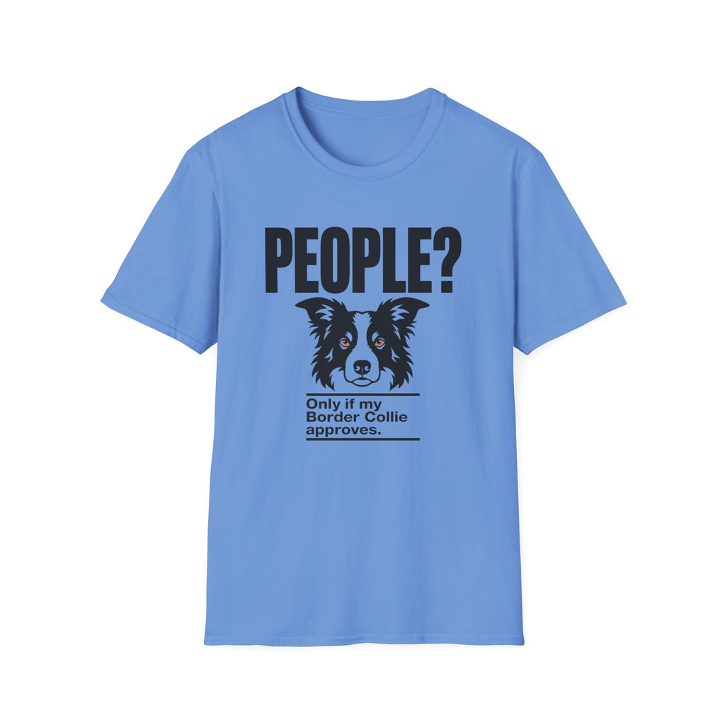 "People?" Border Collie T-shirt