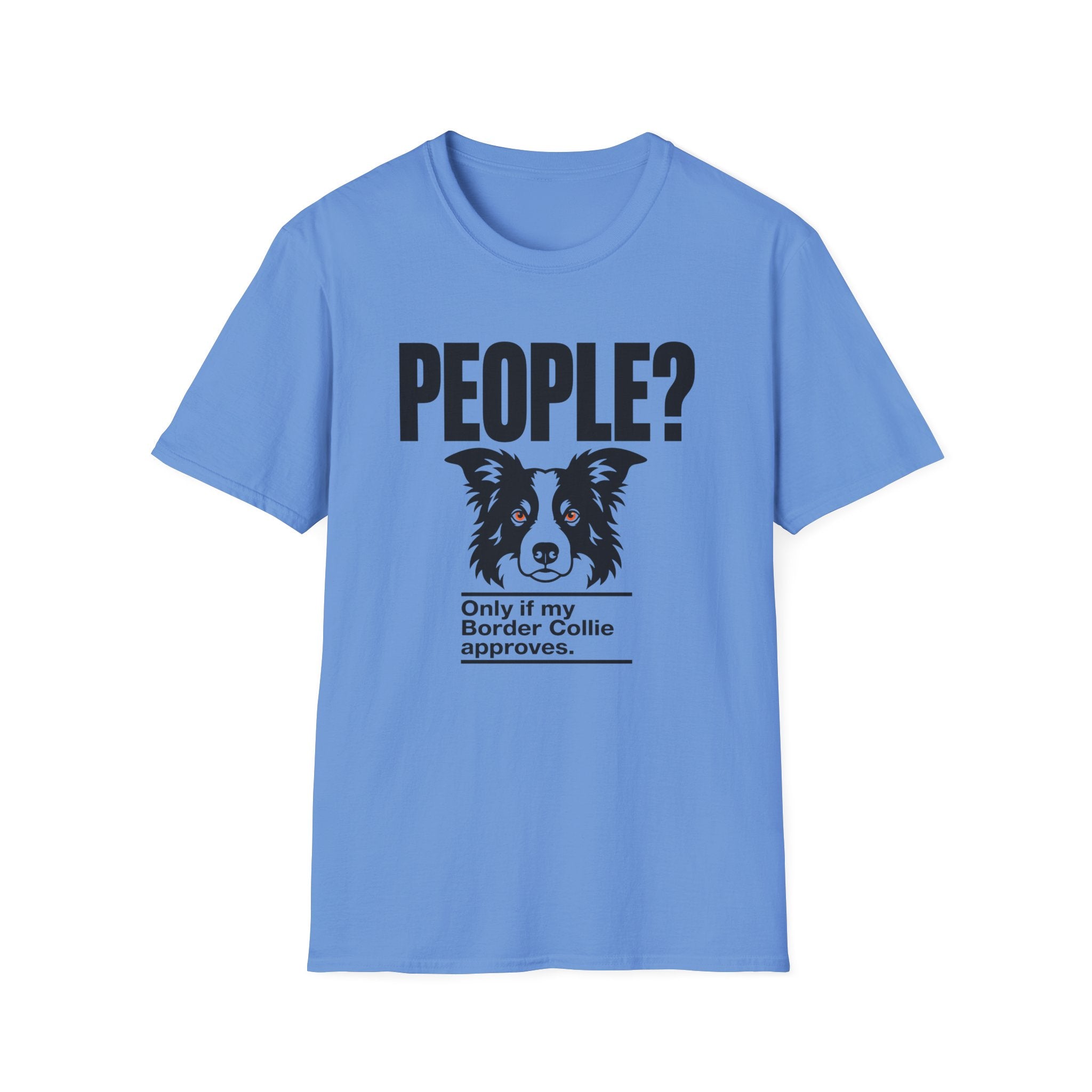 "People?" Border Collie T-shirt