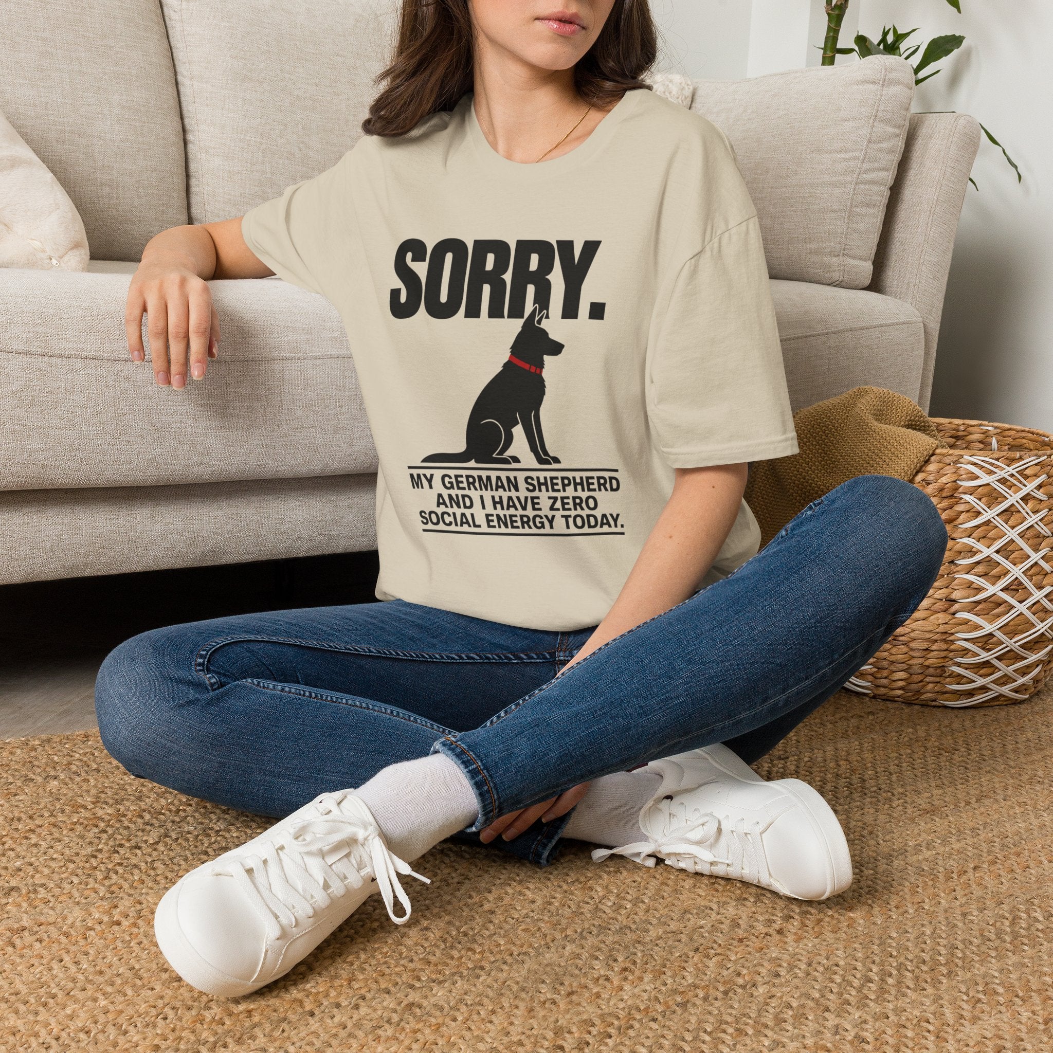 SORRY German Shepherd T-shirt