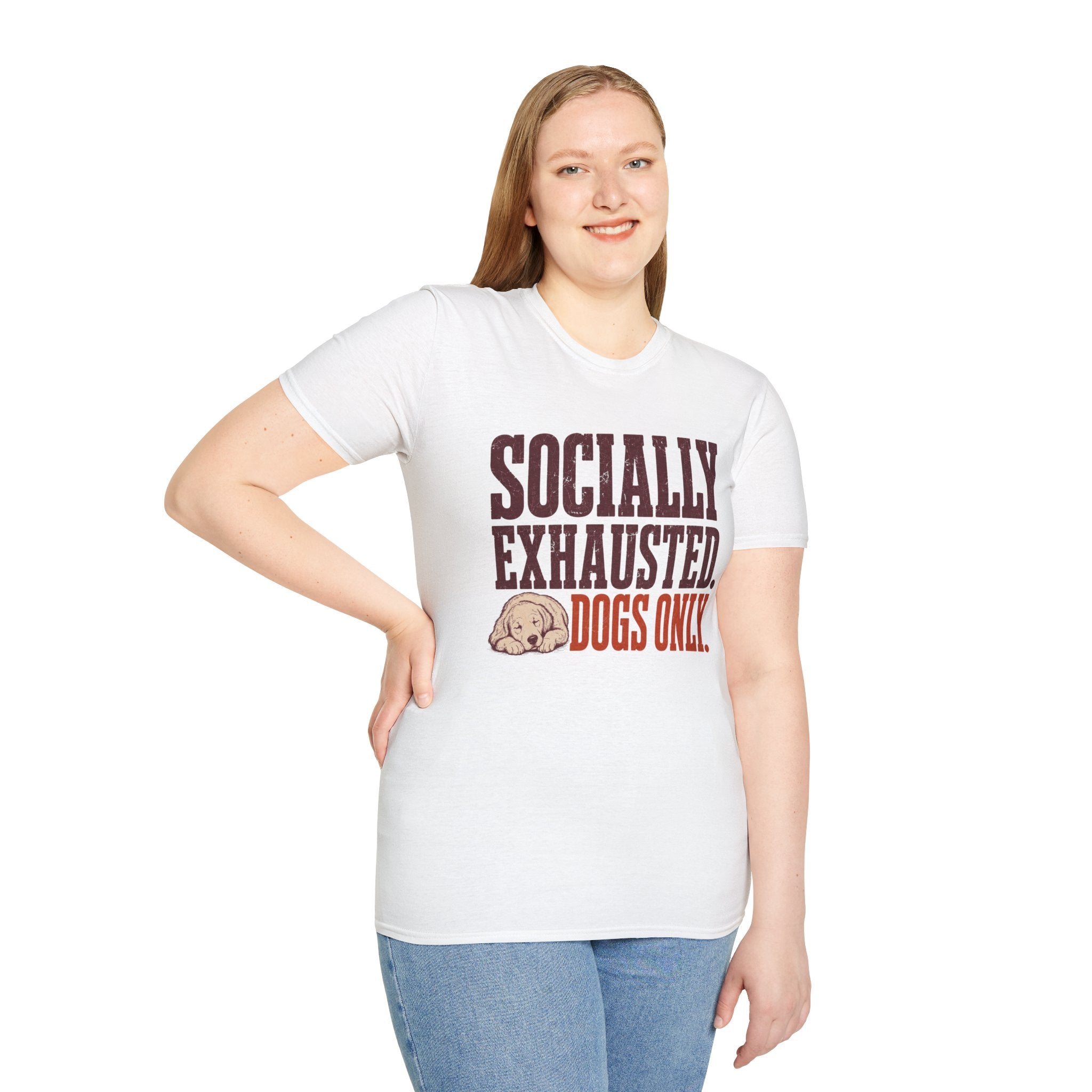 Socially Exhausted T-Shirt