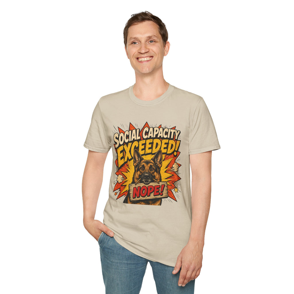 Social Capacity Exceeded T-Shirt