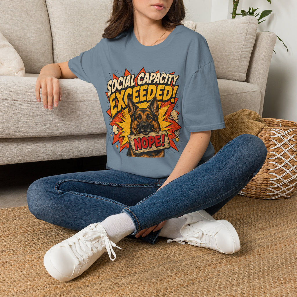 Social Capacity Exceeded T-Shirt