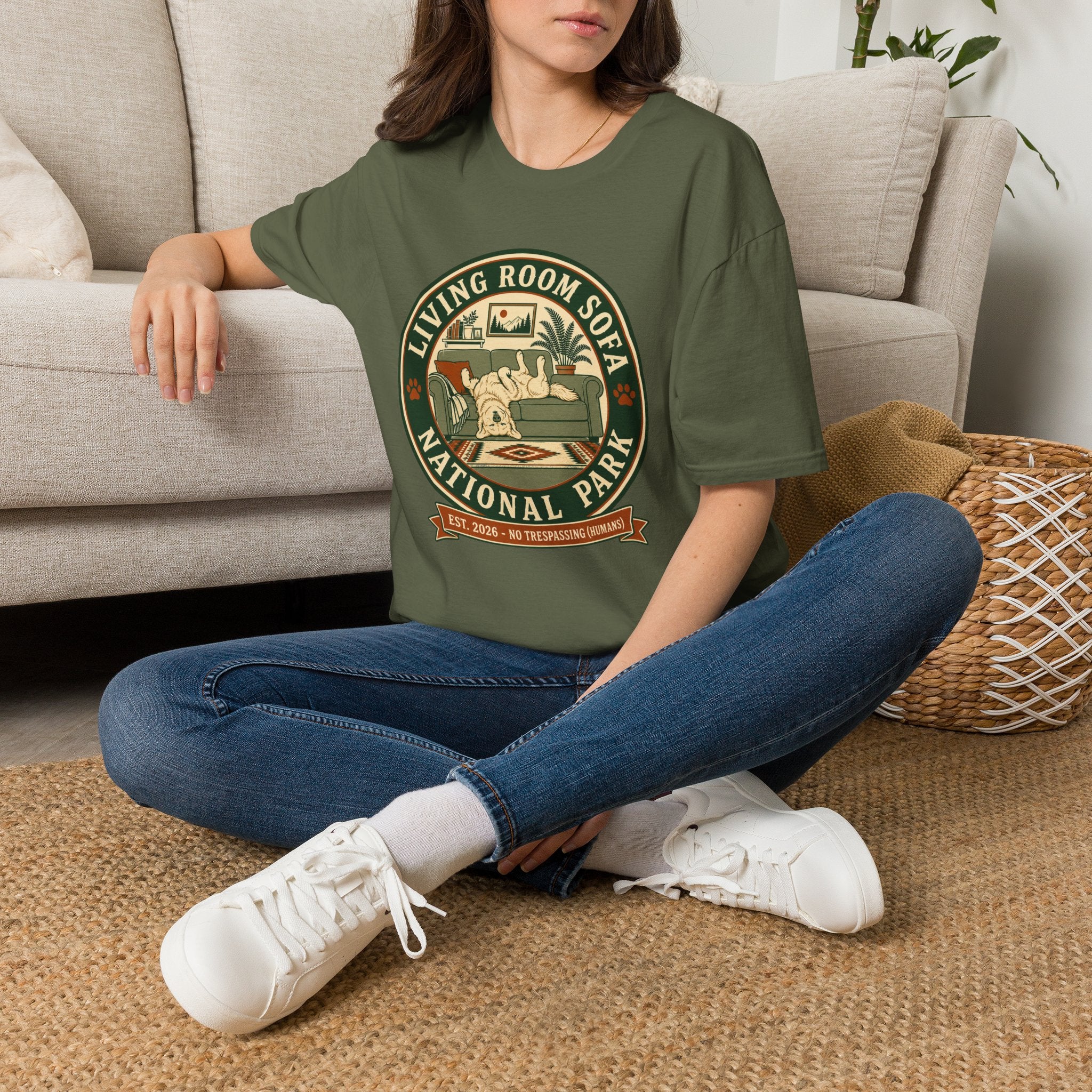 Living Room Sofa T‑Shirt
