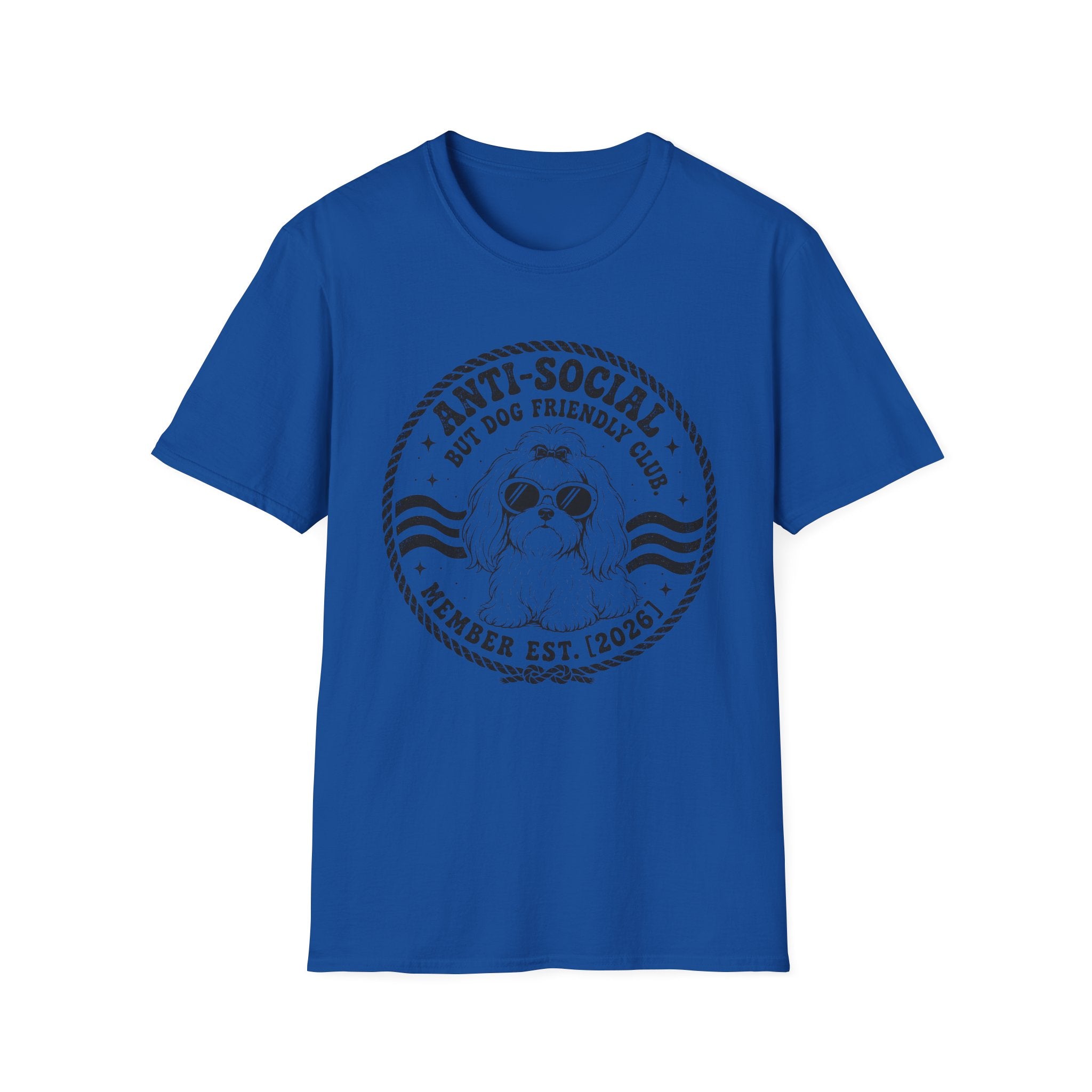 Anti-Social But Dog Friendly T-Shirt