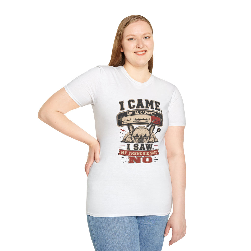 I Came I Saw Frenchie T-Shirt