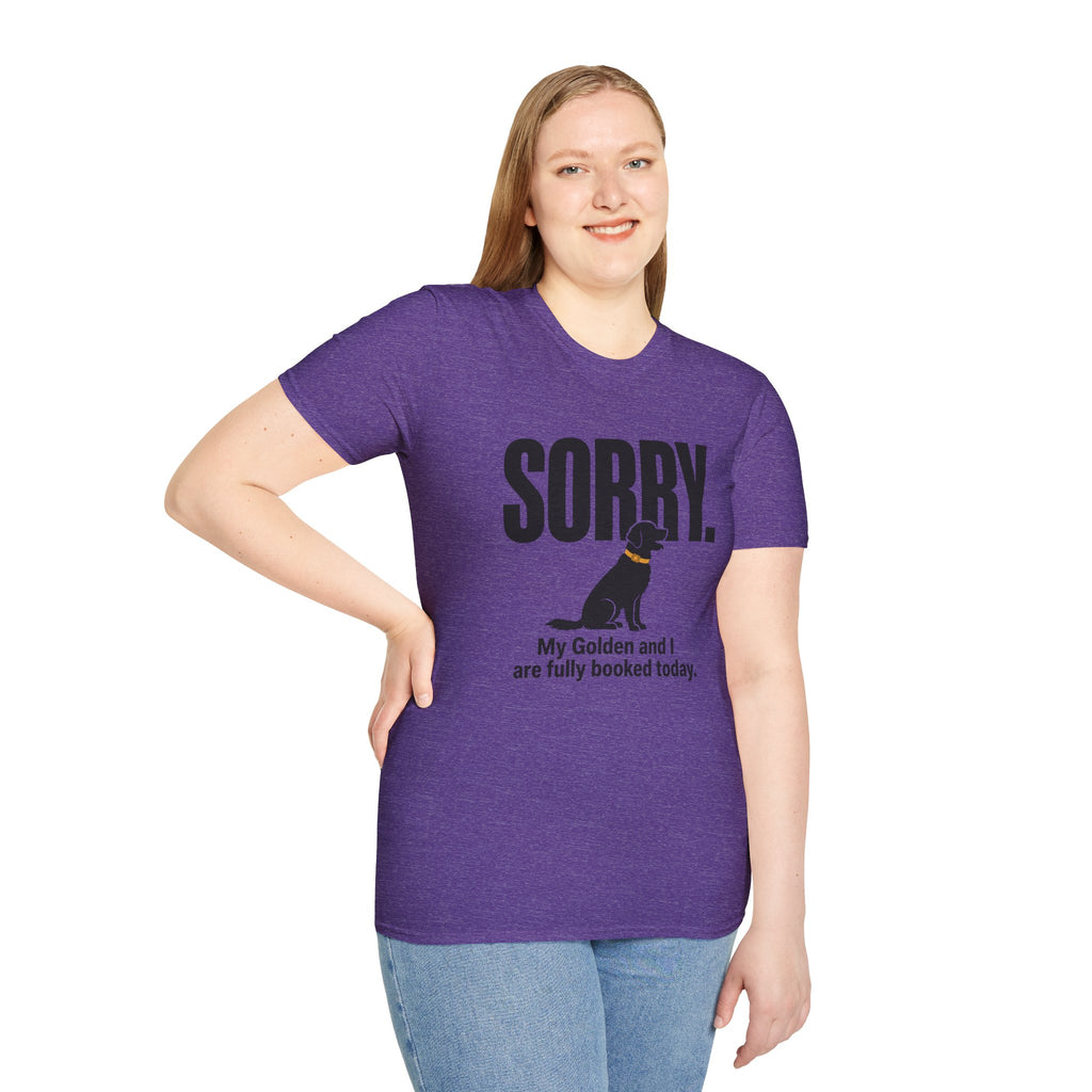 SORRY Golden Retriever T-shirt