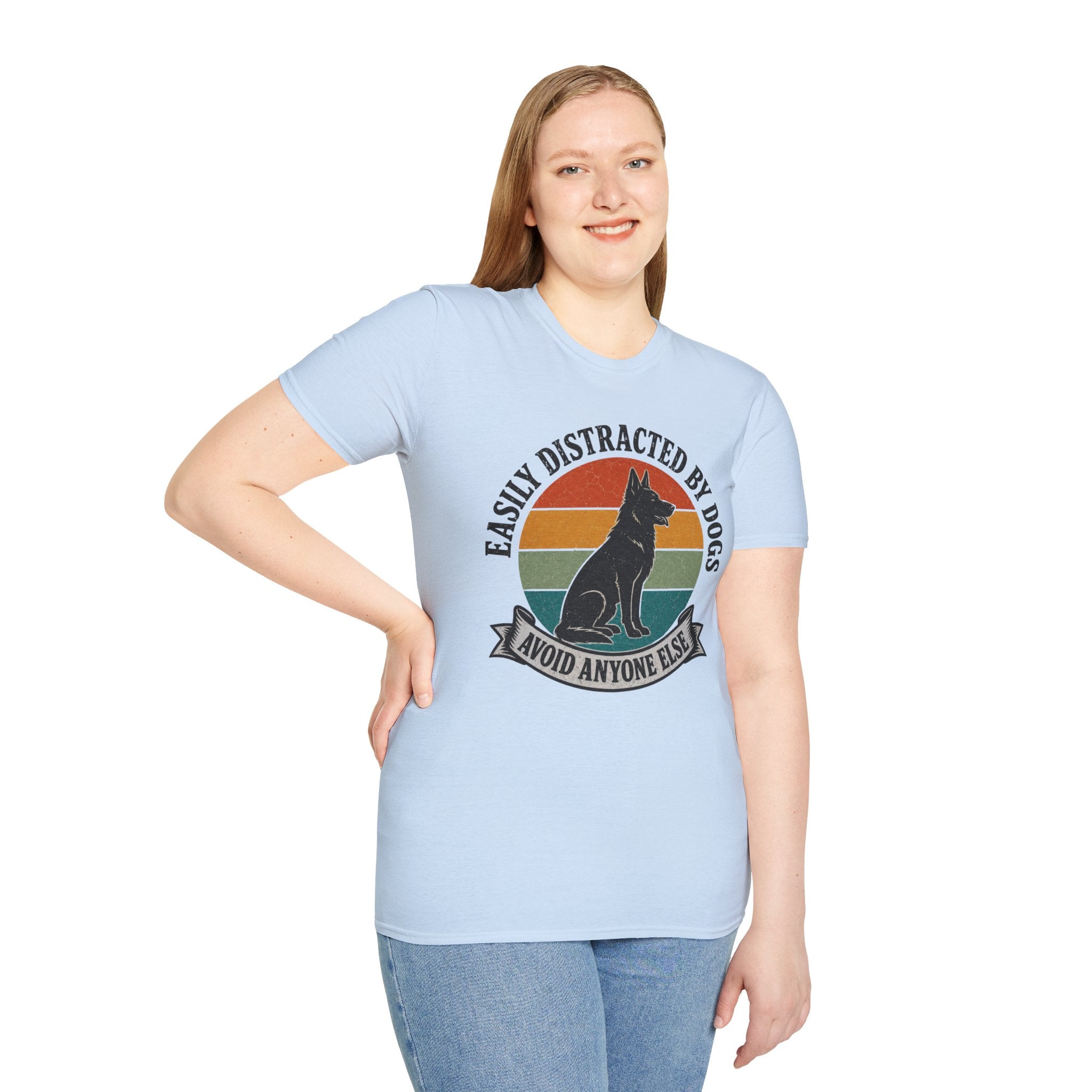 Easily Distracted By Dogs T-Shirt