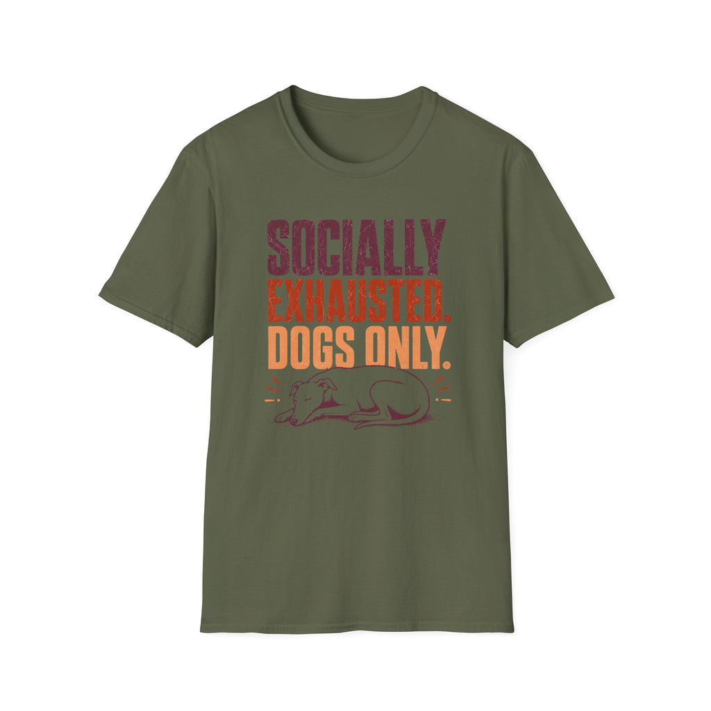 Socially Exhausted T-shirt
