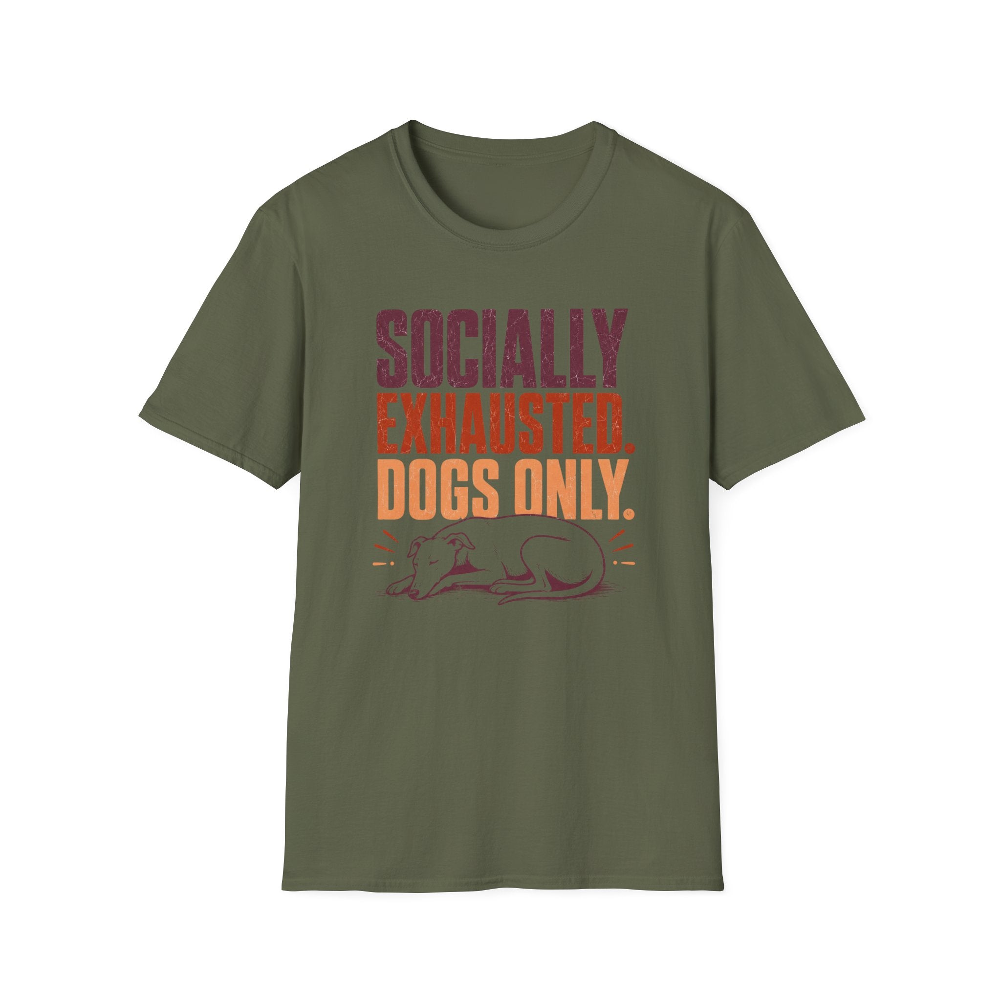 Socially Exhausted T-shirt