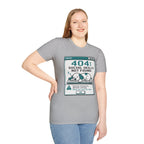 404: Social Skills Not Found T-shirt
