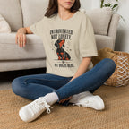 Introverted, Not Lonely Dachshund T-shirt