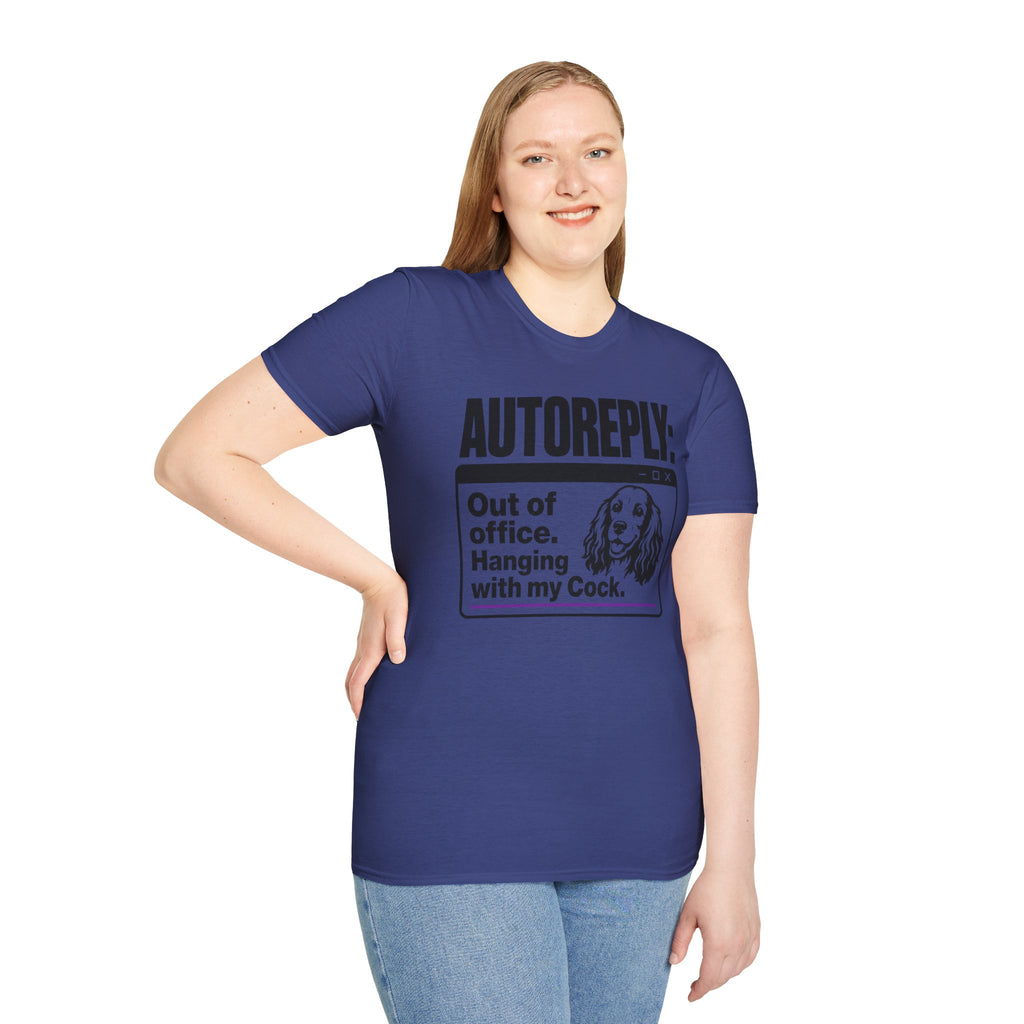 AUTOREPLY: Cock. T-shirt