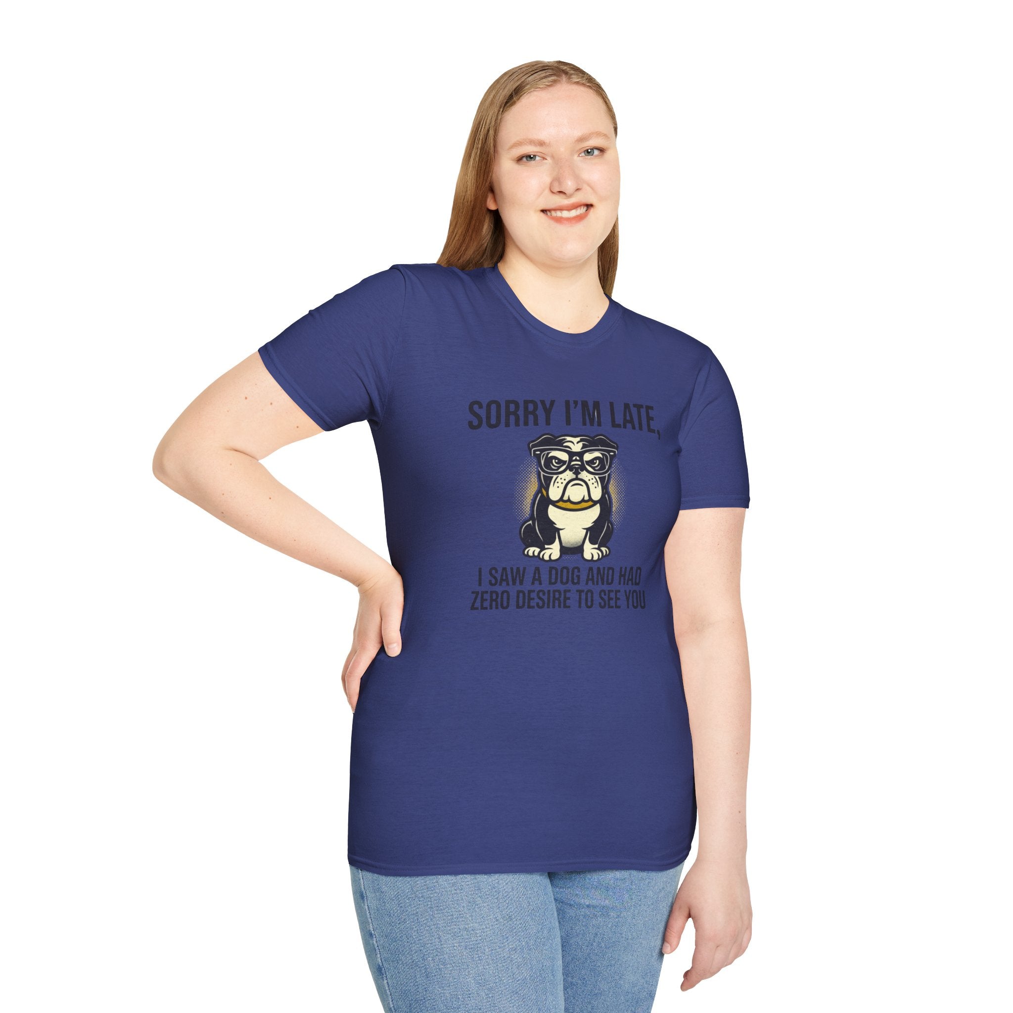 Sorry I'm Late Bulldog T-Shirt