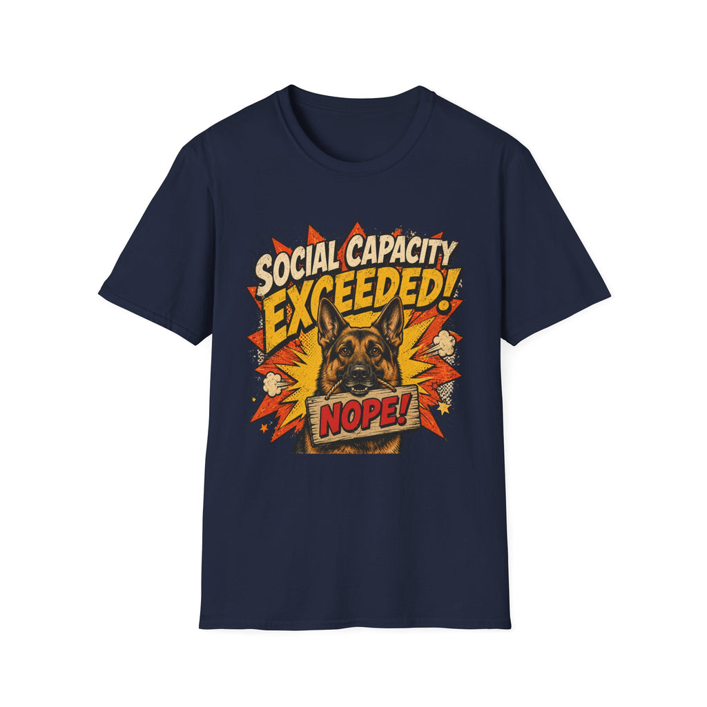 Social Capacity Exceeded T-Shirt